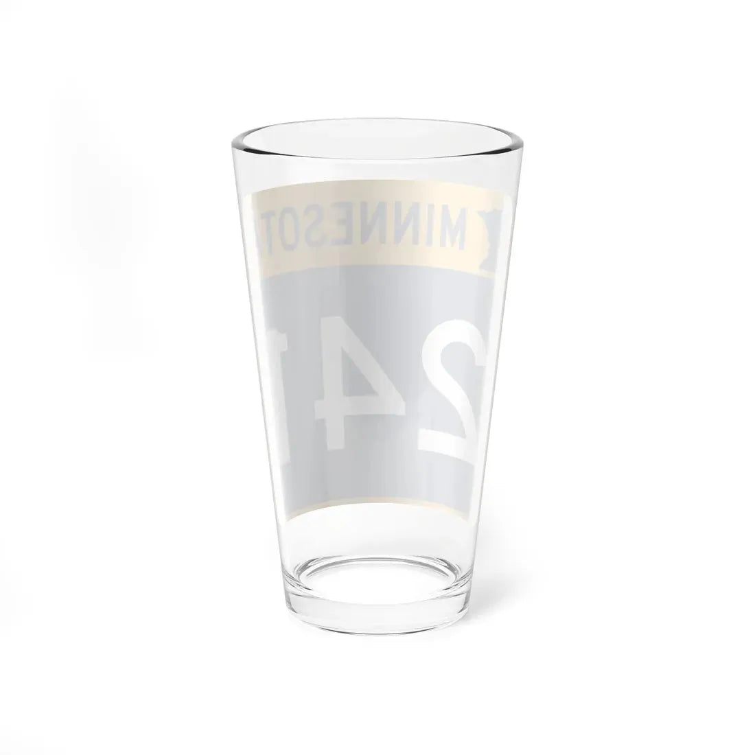 MN-241 (Minnesota) (Road Sign) Pint Glass 16oz - Go Mug Yourself