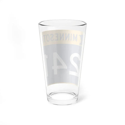 MN-241 (Minnesota) (Road Sign) Pint Glass 16oz - Go Mug Yourself