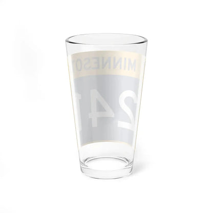 MN-241 wide (Minnesota) (Road Sign) Pint Glass 16oz - Go Mug Yourself
