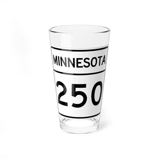 MN-250 1948 (Minnesota) (Road Sign) Pint Glass 16oz 16oz - Go Mug Yourself