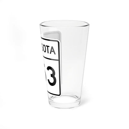 MN-253 1948 (Minnesota) (Road Sign) Pint Glass 16oz - Go Mug Yourself