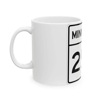 MN-253 1948 (Minnesota) (Road Sign) White Coffee Mug - Go Mug Yourself