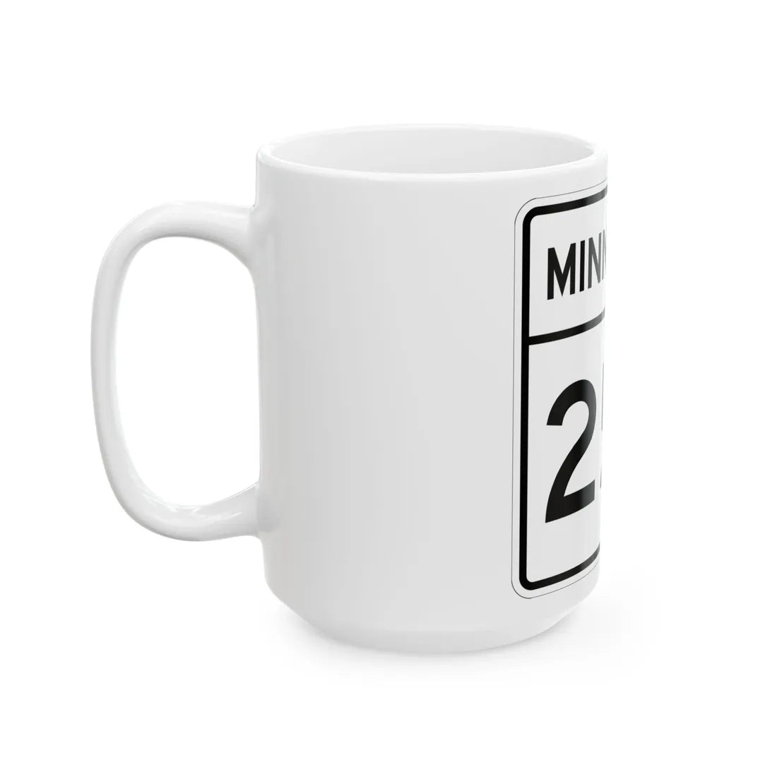 MN-253 1948 (Minnesota) (Road Sign) White Coffee Mug - Go Mug Yourself