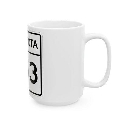 MN-253 1948 (Minnesota) (Road Sign) White Coffee Mug - Go Mug Yourself