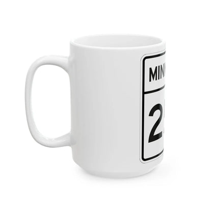 MN-254 1948 (Minnesota) (Road Sign) White Coffee Mug - Go Mug Yourself
