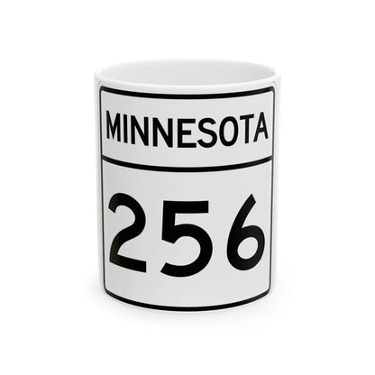 MN-256 1948 (Minnesota) (Road Sign) White Coffee Mug 11oz - Go Mug Yourself