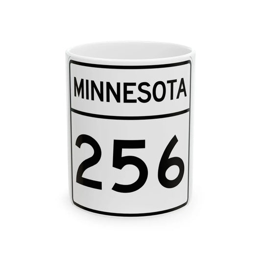 MN-256 1948 (Minnesota) (Road Sign) White Coffee Mug 11oz - Go Mug Yourself