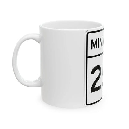 MN-256 1948 (Minnesota) (Road Sign) White Coffee Mug - Go Mug Yourself
