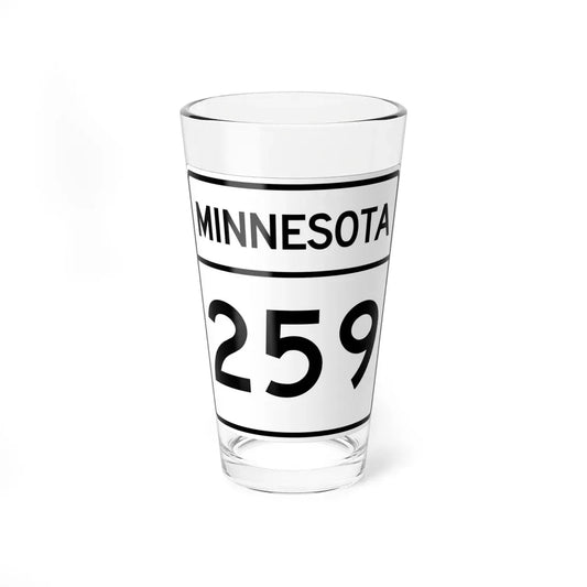 MN-259 1948 (Minnesota) (Road Sign) Pint Glass 16oz 16oz - Go Mug Yourself