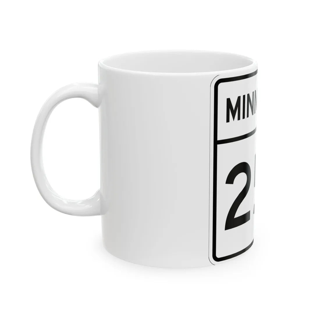MN-259 1948 (Minnesota) (Road Sign) White Coffee Mug - Go Mug Yourself