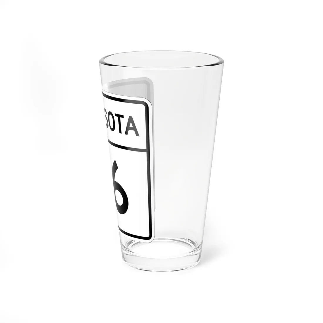 MN-26 1948 (Minnesota) (Road Sign) Pint Glass 16oz - Go Mug Yourself