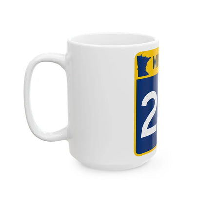 MN-261 (Minnesota) (Road Sign) White Coffee Mug - Go Mug Yourself