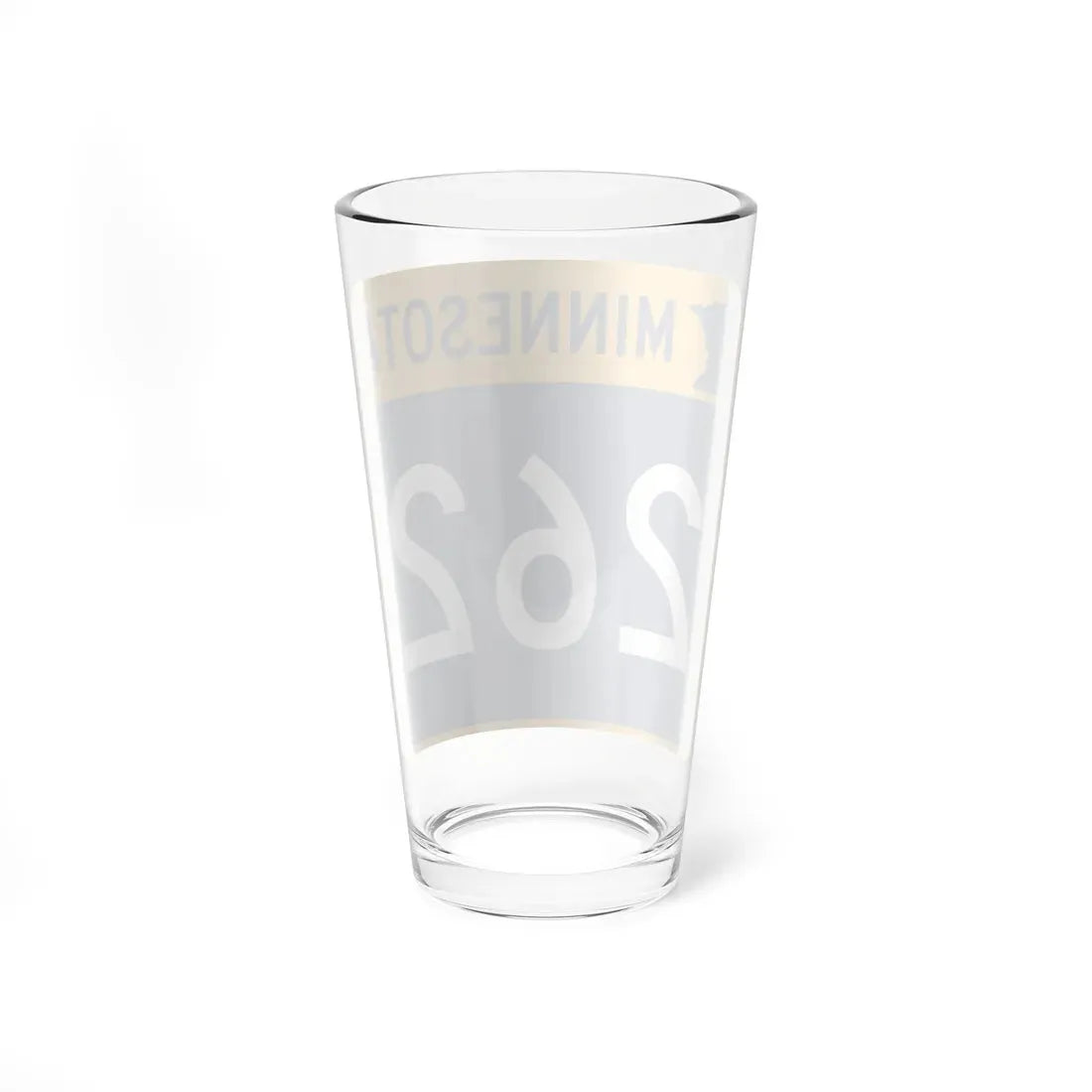 MN-262 (Minnesota) (Road Sign) Pint Glass 16oz - Go Mug Yourself