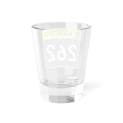 MN-262 (Minnesota) (Road Sign) Shot Glass 1.5oz - Go Mug Yourself