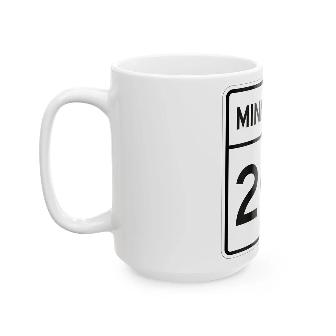 MN-263 1948 (Minnesota) (Road Sign) White Coffee Mug - Go Mug Yourself