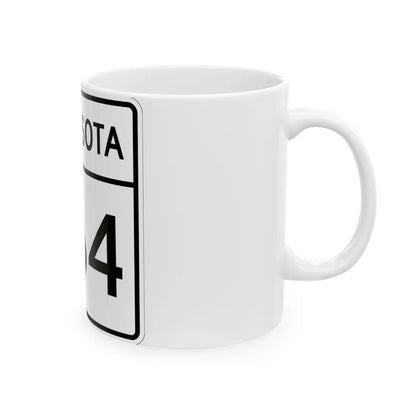 MN-264 1948 (Minnesota) (Road Sign) White Coffee Mug - Go Mug Yourself