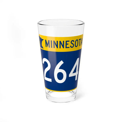 MN-264 (Minnesota) (Road Sign) Pint Glass 16oz 16oz - Go Mug Yourself