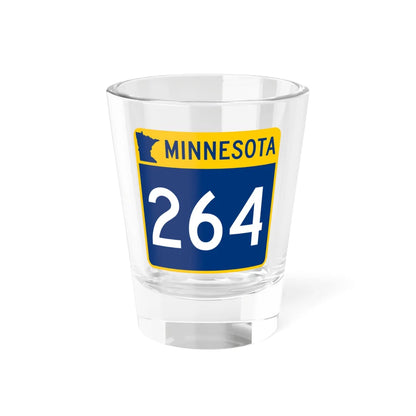 MN-264 (Minnesota) (Road Sign) Shot Glass 1.5oz 1.5oz - Go Mug Yourself