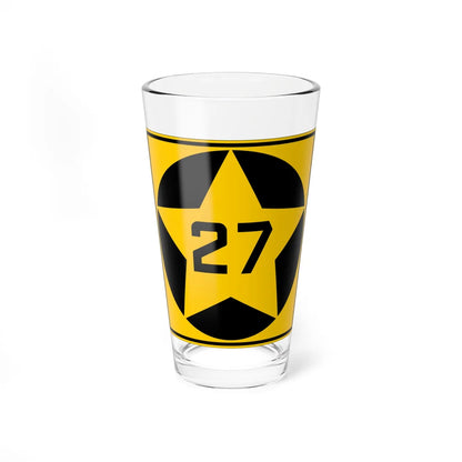MN-27 1920 (Minnesota) (Road Sign) Pint Glass 16oz 16oz - Go Mug Yourself