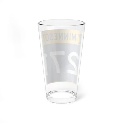 MN-271 (Minnesota) (Road Sign) Pint Glass 16oz - Go Mug Yourself