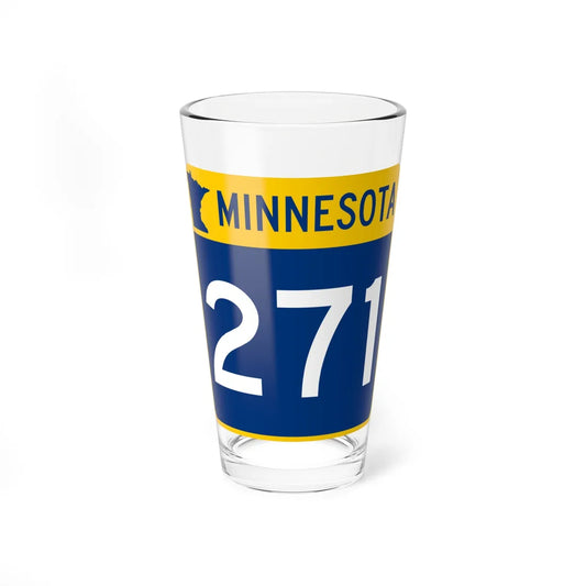 MN-271 (Minnesota) (Road Sign) Pint Glss 16oz 16oz - Go Mug Yourself