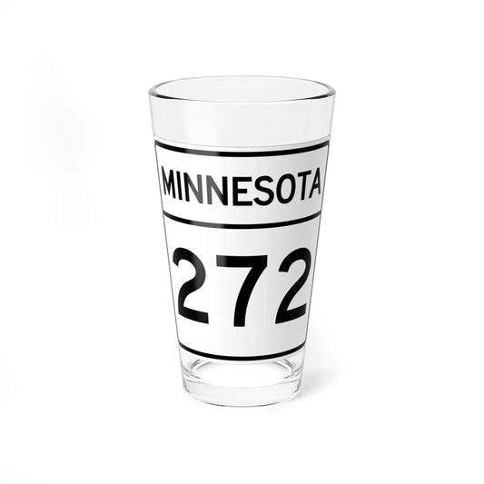MN-272 1948 (Minnesota) (Road Sign) Pint Glass 16oz 16oz - Go Mug Yourself
