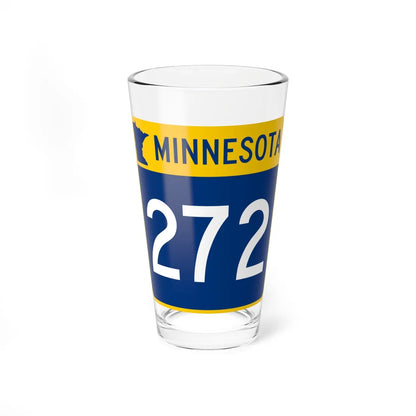 MN-272 (Minnesota) (Road Sign) Pint Glass 16oz 16oz - Go Mug Yourself