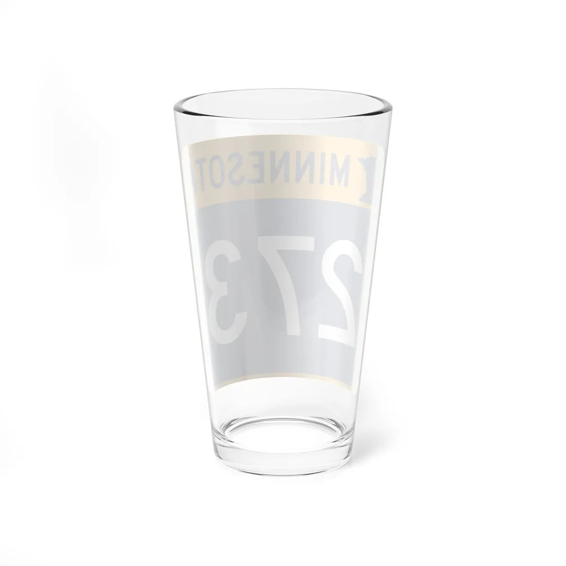 MN-273 (Minnesota) (Road Sign) Pint Glass 16oz - Go Mug Yourself