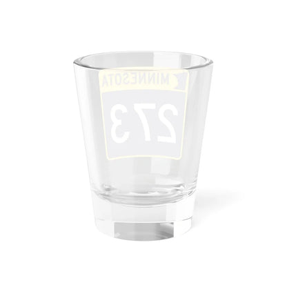 MN-273 (Minnesota) (Road Sign) Shot Glass 1.5oz - Go Mug Yourself