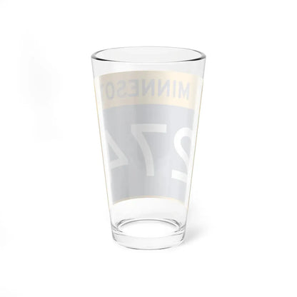 MN-274 wide (Minnesota) (Road Sign) Pint Glass 16oz - Go Mug Yourself