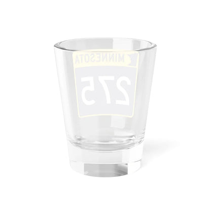 MN-275 (Minnesota) (Road Sign) Shot Glass 1.5oz - Go Mug Yourself