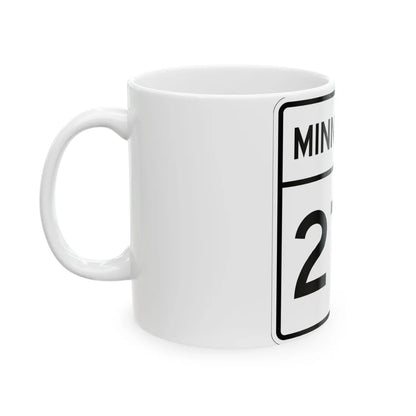 MN-278 1948 (Minnesota) (Road Sign) White Coffee Mug - Go Mug Yourself