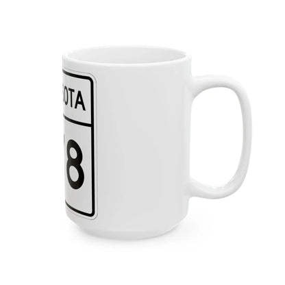 MN-278 1948 (Minnesota) (Road Sign) White Coffee Mug - Go Mug Yourself