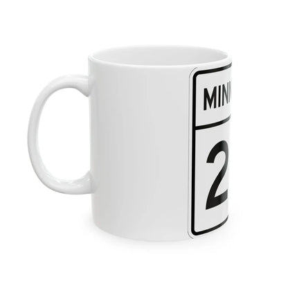 MN-281 1948 (Minnesota) (Road Sign) White Coffee Mug - Go Mug Yourself