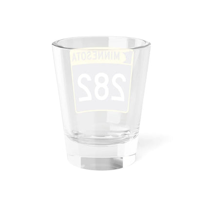 MN-282 (Minnesota) (Road Sign) Shot Glass 1.5oz - Go Mug Yourself