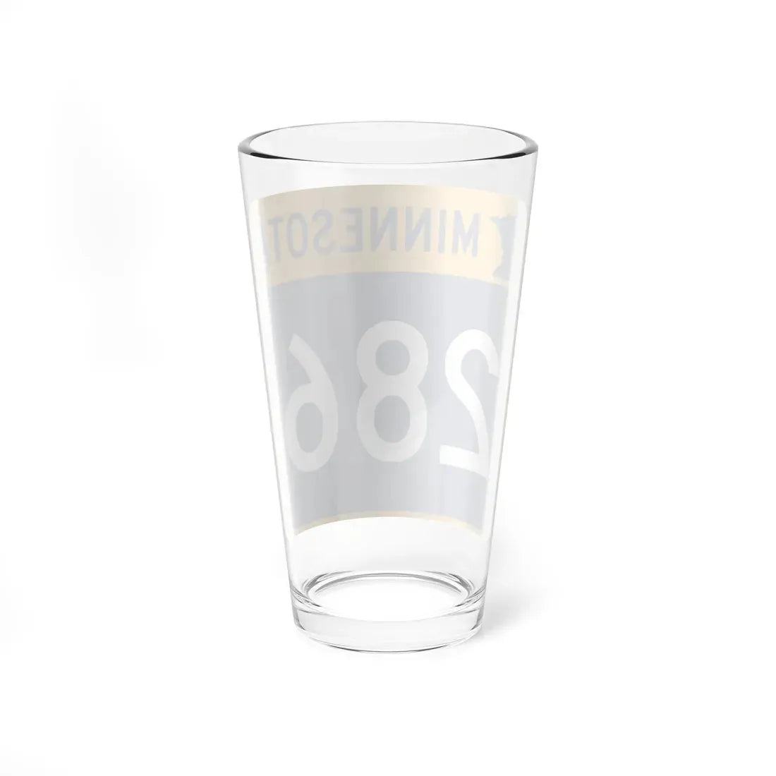 MN-286 (Minnesota) (Road Sign) Pint Glass 16oz - Go Mug Yourself