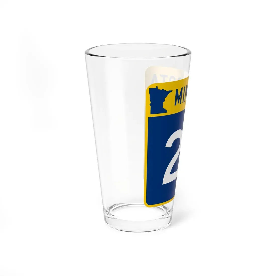 MN-29 (Minnesota) (Road Sign) Pint Glass 16oz - Go Mug Yourself