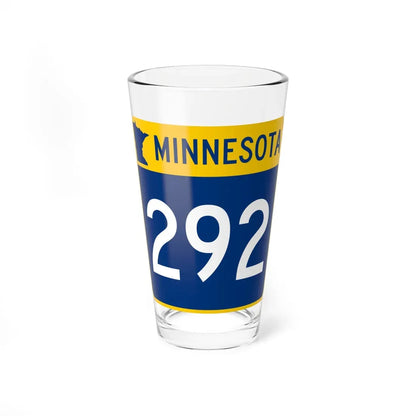 MN-292 (Minnesota) (Road Sign) Pint Glass 16oz 16oz - Go Mug Yourself