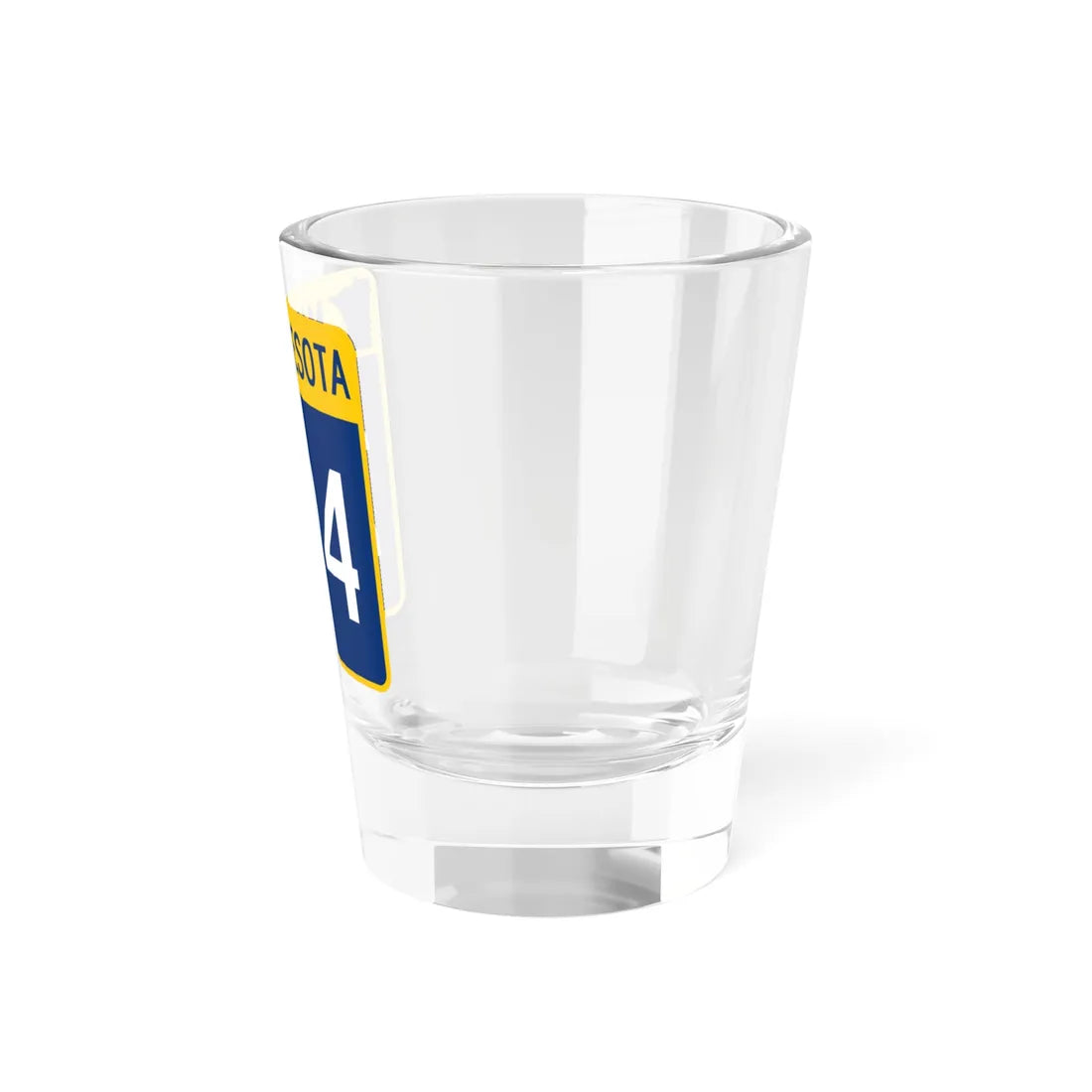 MN-294 (Minnesota) (Road Sign) Shot Glass 1.5oz - Go Mug Yourself