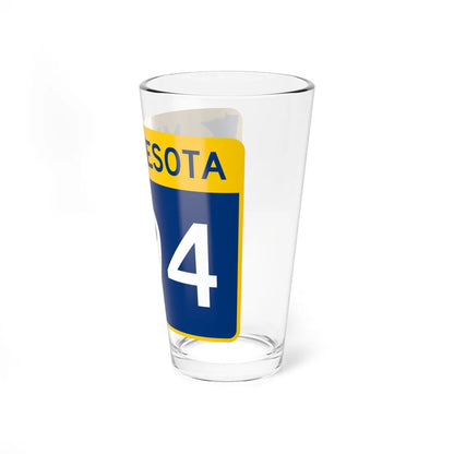 MN-294 wide (Minnesota) (Road Sign) Pint Glass 16oz - Go Mug Yourself