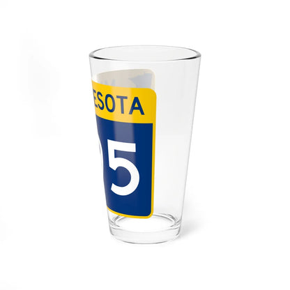 MN-295 wide (Minnesota) (Road Sign) Pint Glass 16oz - Go Mug Yourself