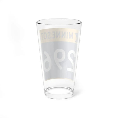 MN-296 (Minnesota) (Road Sign) Pint Glass 16oz - Go Mug Yourself