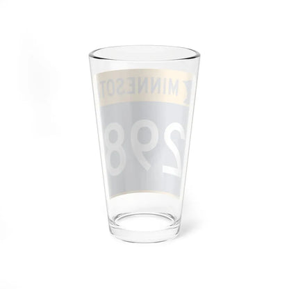 MN-298 (Minnesota) (Road Sign) Pint Glass 16oz - Go Mug Yourself