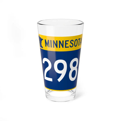MN-298 (Minnesota) (Road Sign) Pint Glss 16oz 16oz - Go Mug Yourself