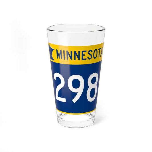 MN-298 (Minnesota) (Road Sign) Pint Glss 16oz 16oz - Go Mug Yourself
