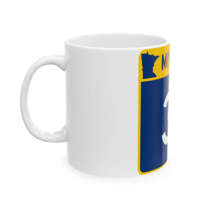 MN-31 (Minnesota) (Road Sign) White Coffee Mug - Go Mug Yourself