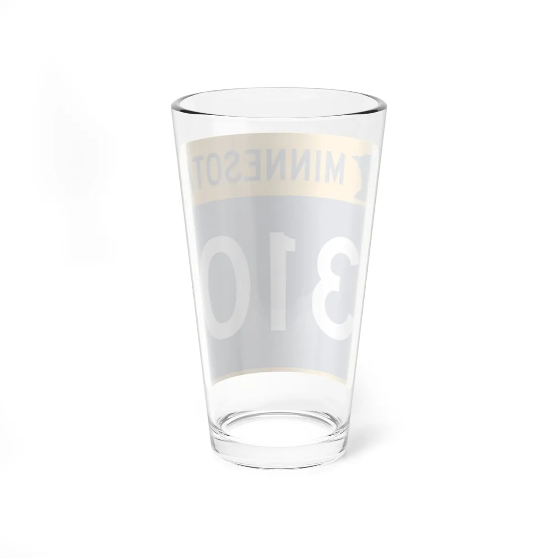 MN-310 (Minnesota) (Road Sign) Pint Glass 16oz - Go Mug Yourself