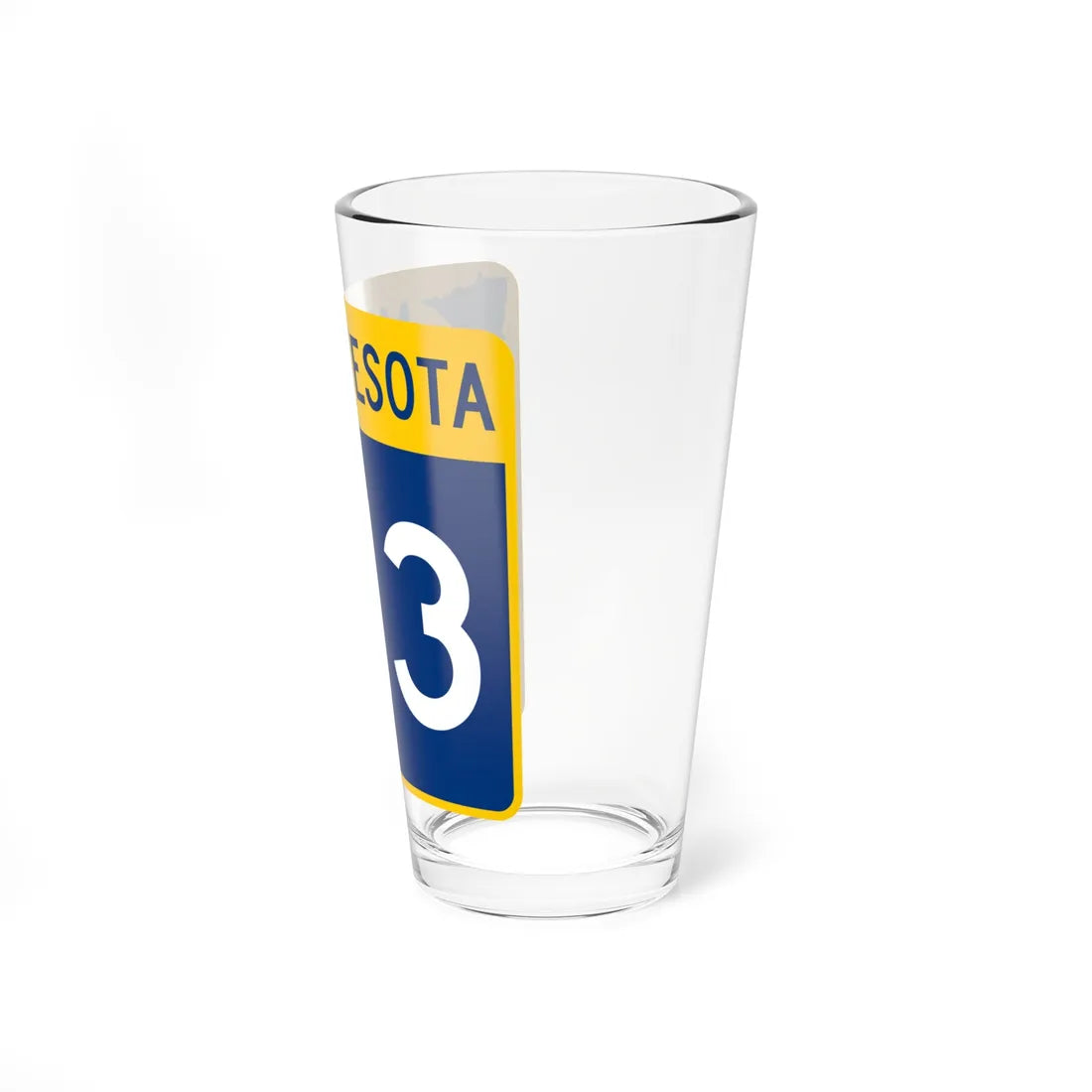 MN-313 (Minnesota) (Road Sign) Pint Glss 16oz - Go Mug Yourself