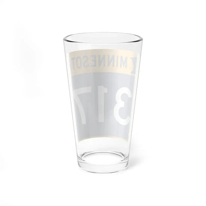MN-317 (Minnesota) (Road Sign) Pint Glass 16oz - Go Mug Yourself