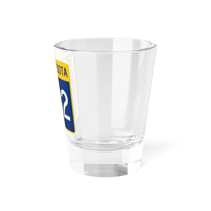 MN-332 (Minnesota) (Road Sign) Shot Glass 1.5oz - Go Mug Yourself